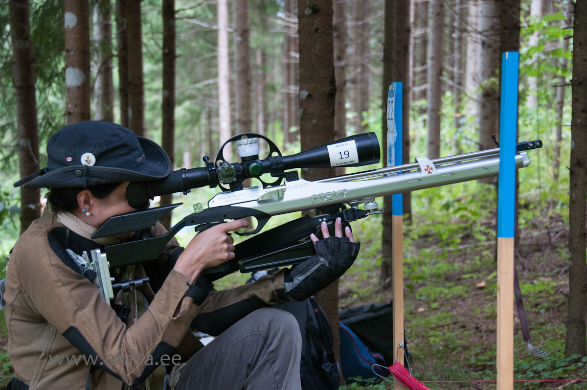 Ana Pereira PT, Steyr LG 110 Field Target, Nikko Stirling Diamond 10-50x60